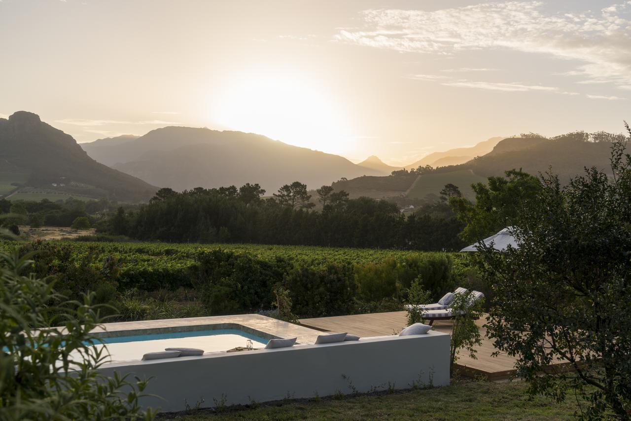 Cape Vue Country House Hotel Franschhoek Exterior photo