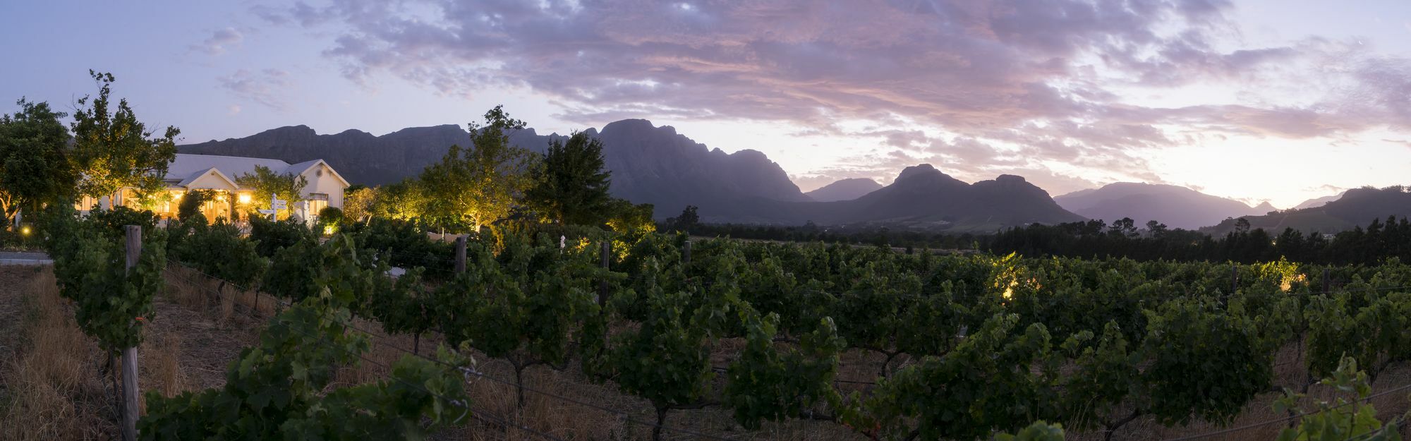 Cape Vue Country House Hotel Franschhoek Exterior photo