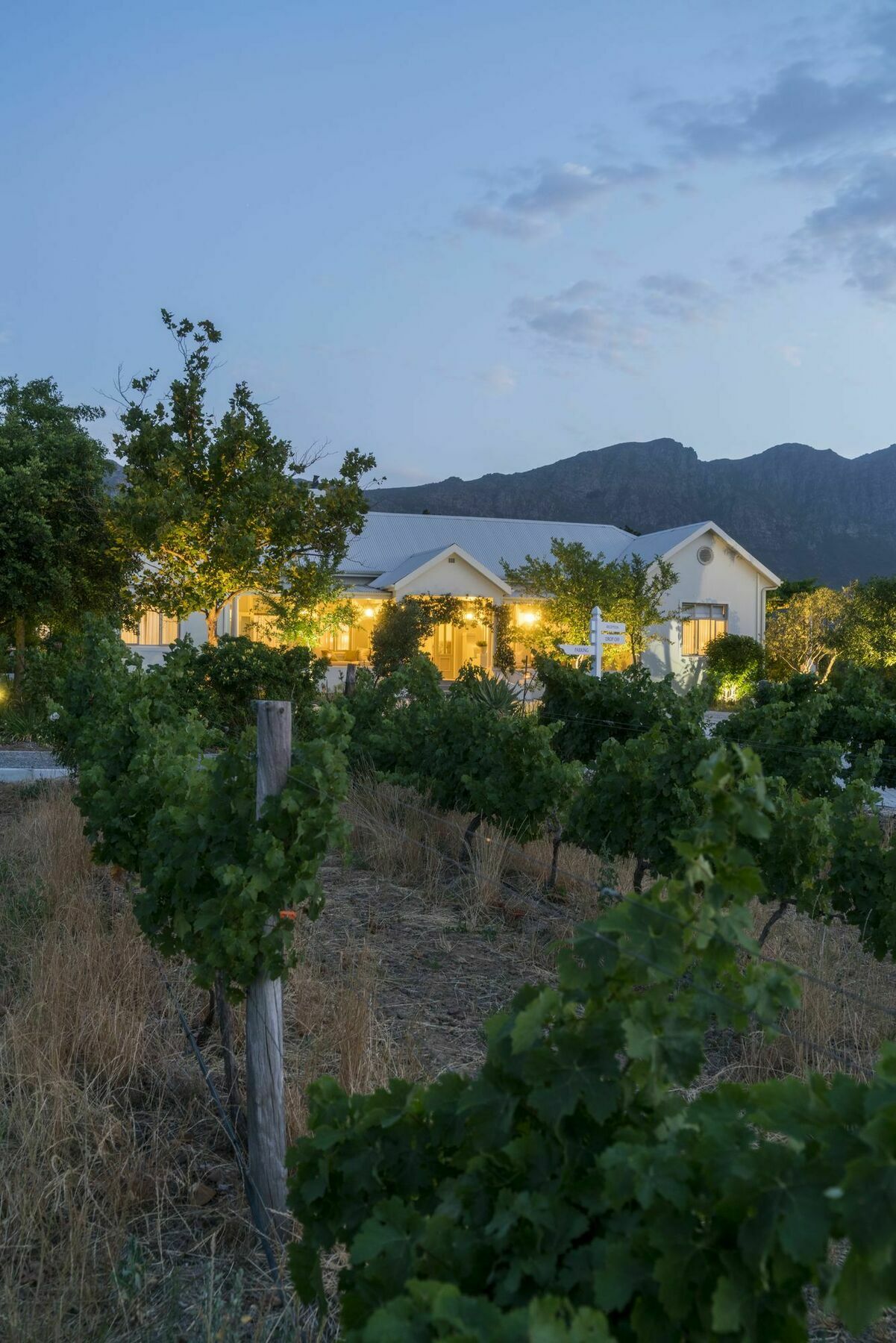 Cape Vue Country House Hotel Franschhoek Exterior photo