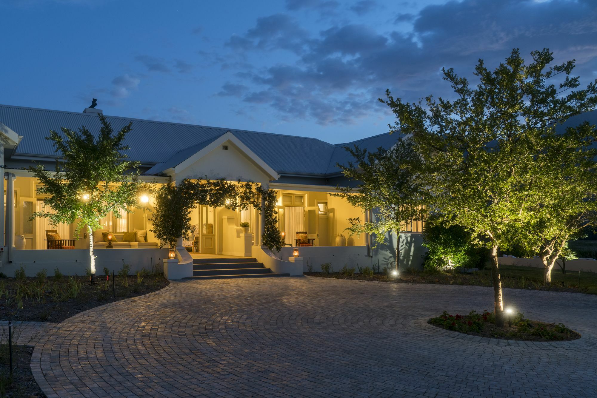 Cape Vue Country House Hotel Franschhoek Exterior photo